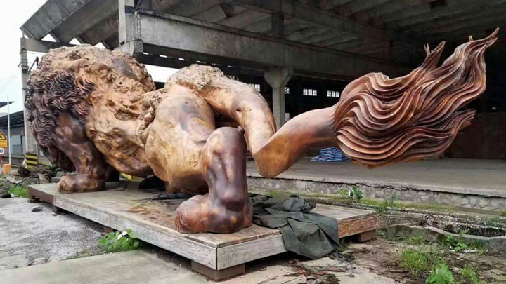 La scultura più grande del mondo: Oriental Lion